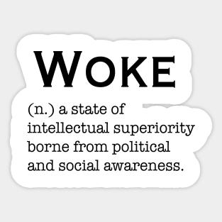 Woke Sticker